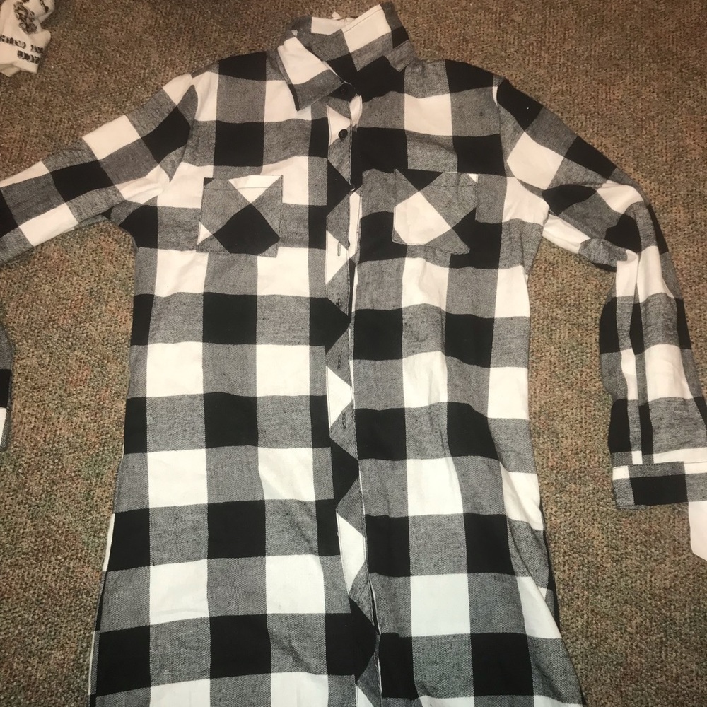 Flannel dress
